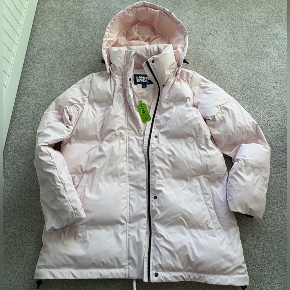 Lands' End Women's Pink Ski & Snow Jacket